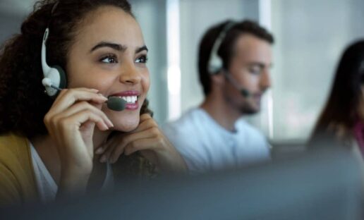 customer service associates on the phone