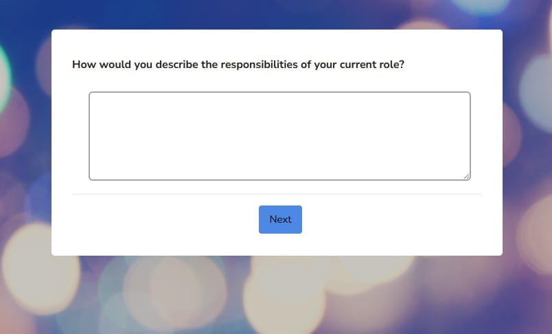 Employee satisfaction survey example from Interaction Metrics for understanding what employees really think